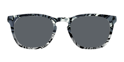 The Polarized Zebra Pearl Split Sun Top - Front Top Thumbnail - Pair Eyewear