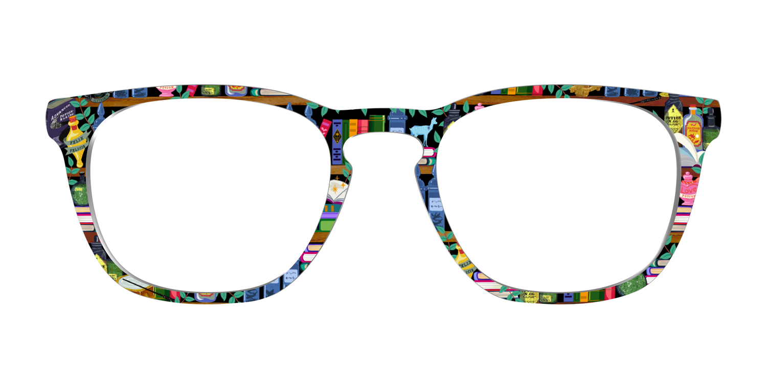 The Potions Bookcase - Front Top Image - Pair Eyewear