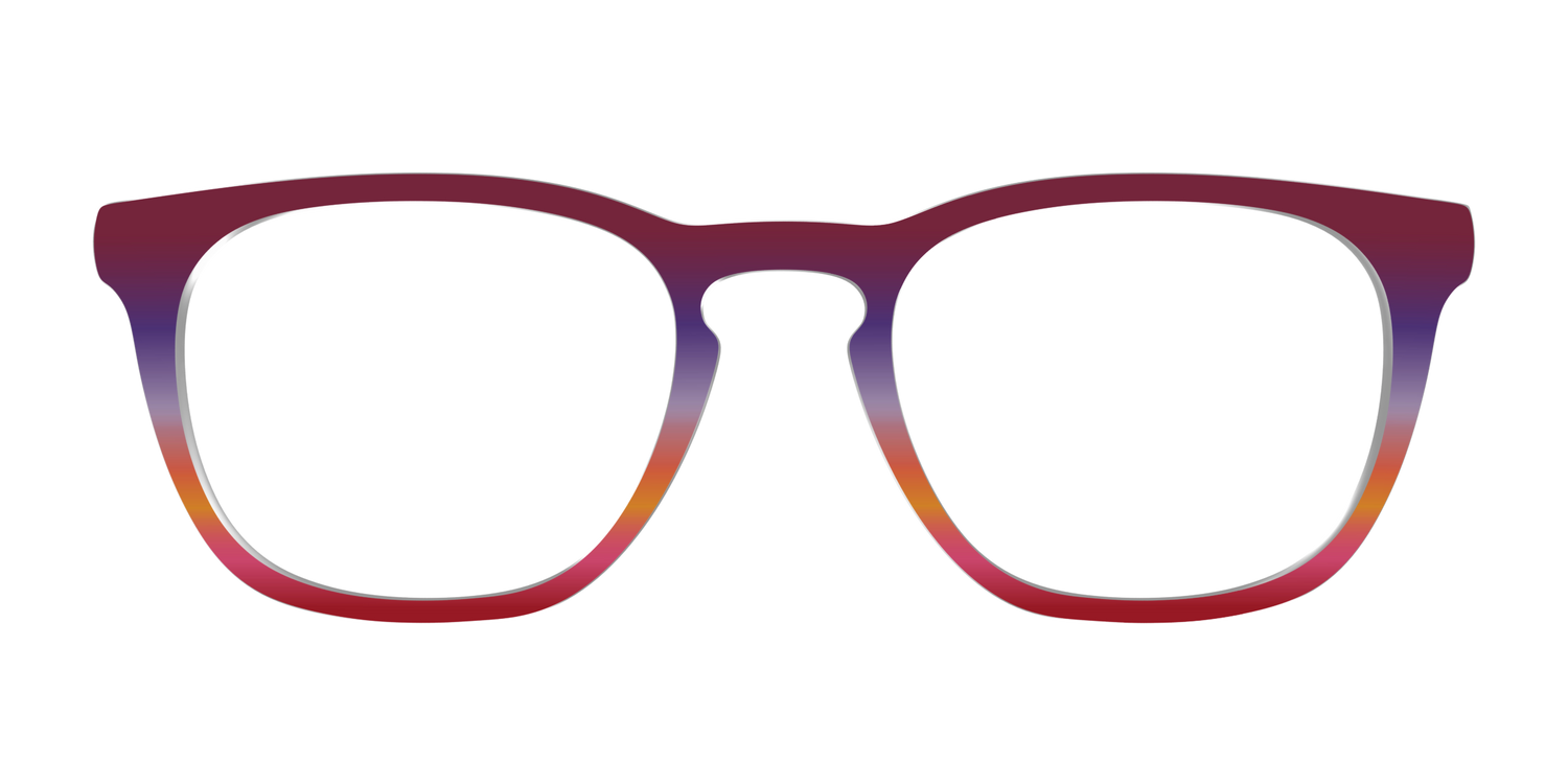 The Primary Gradient - Front Top Image - Pair Eyewear