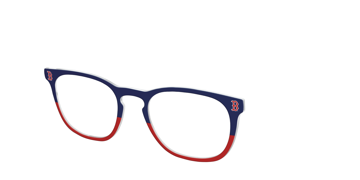 The Red Sox Split - Angle Top Image - Pair Eyewear