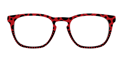 The Red Spotted Split - Front Top Thumbnail - Pair Eyewear