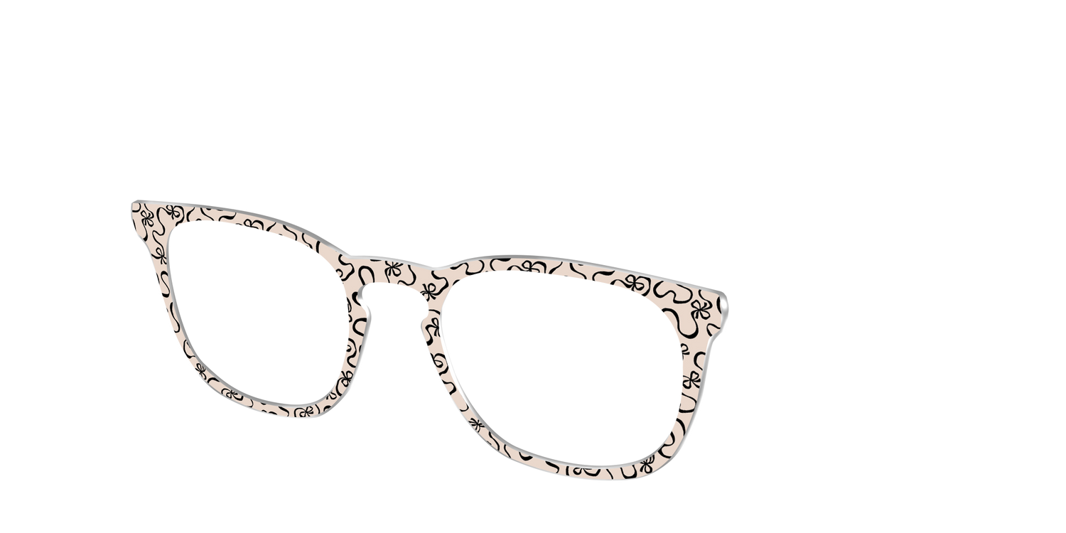 The Romantic Ribbons - Angle Top Image - Pair Eyewear