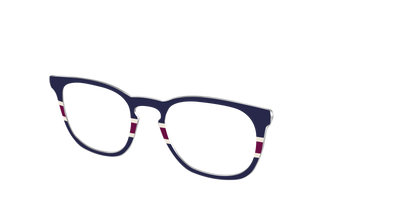 The Rugby Stripes - Angle Top Thumbnail - Pair Eyewear