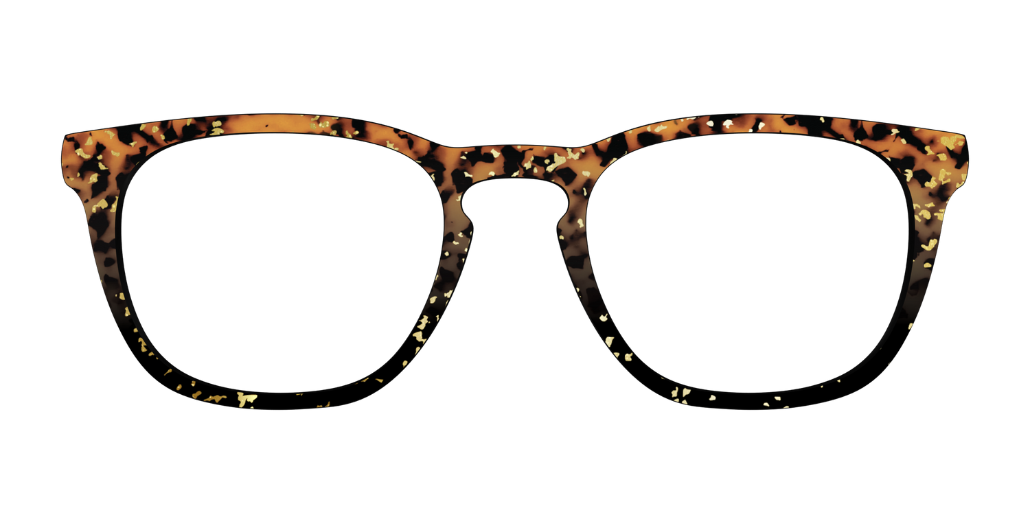 The Rustic Gold Leaf Tortoise - Front Top Image - Pair Eyewear