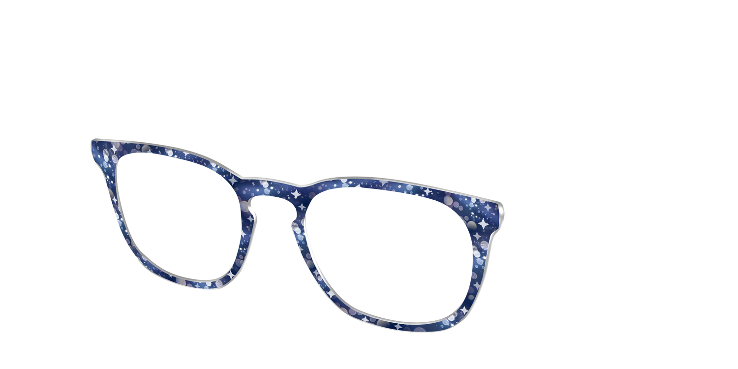 The Sapphire Stars Bokeh - Angle Top Image - Pair Eyewear