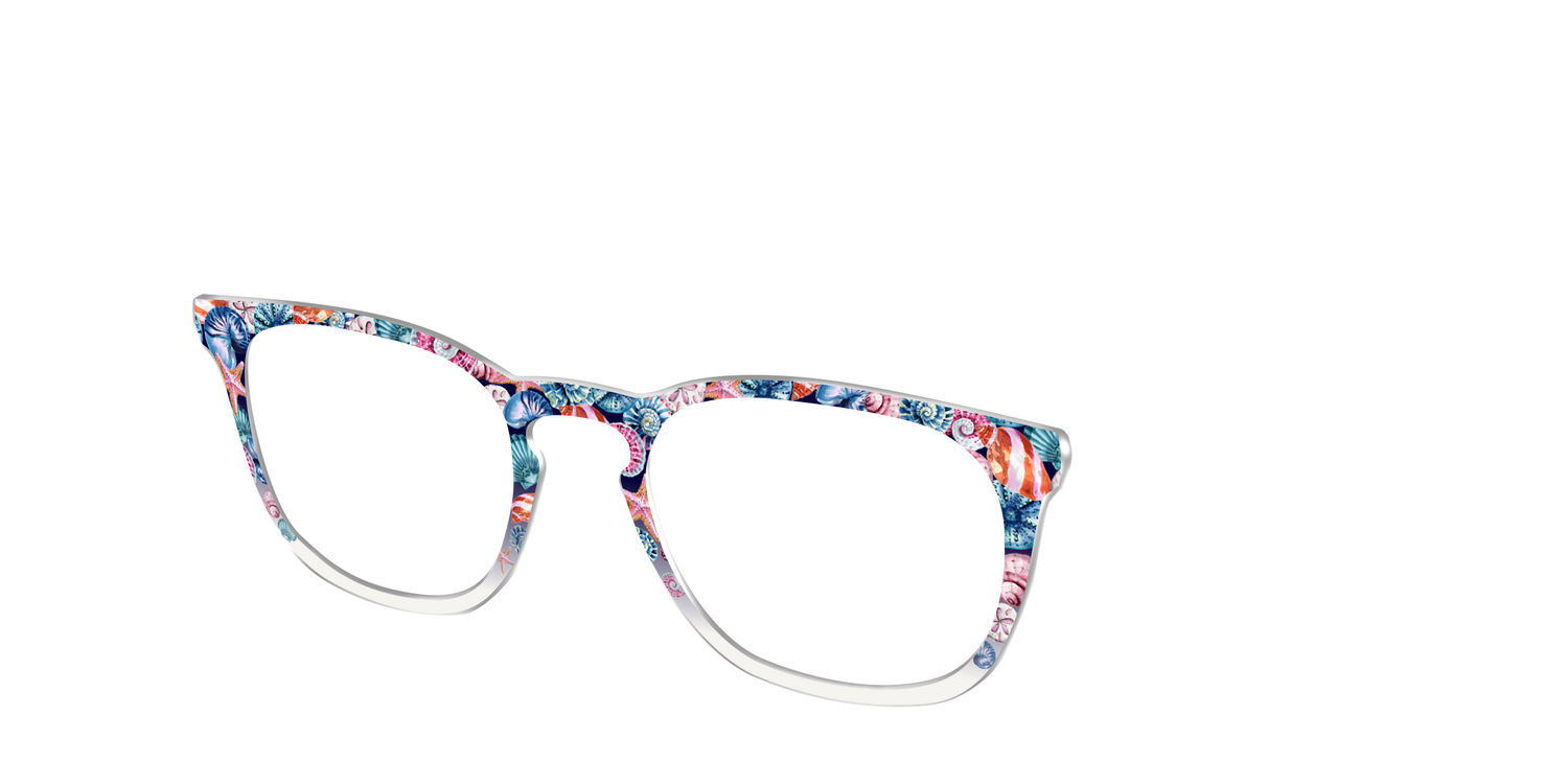 The Seashell Confetti - Angle Top Image - Pair Eyewear