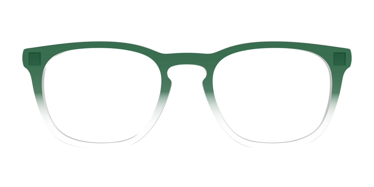 The Spruce Gradient Crystal - Front Top Image - Pair Eyewear