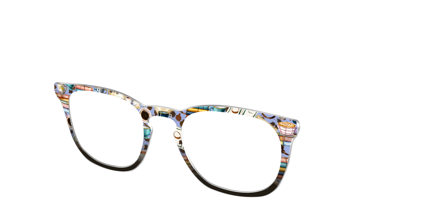 The Study Date - Angle Top Image - Pair Eyewear