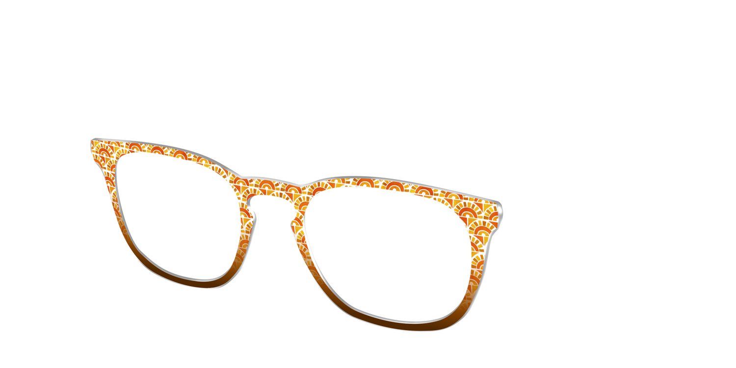 The Summer Sun Scallop - Angle Top Image - Pair Eyewear