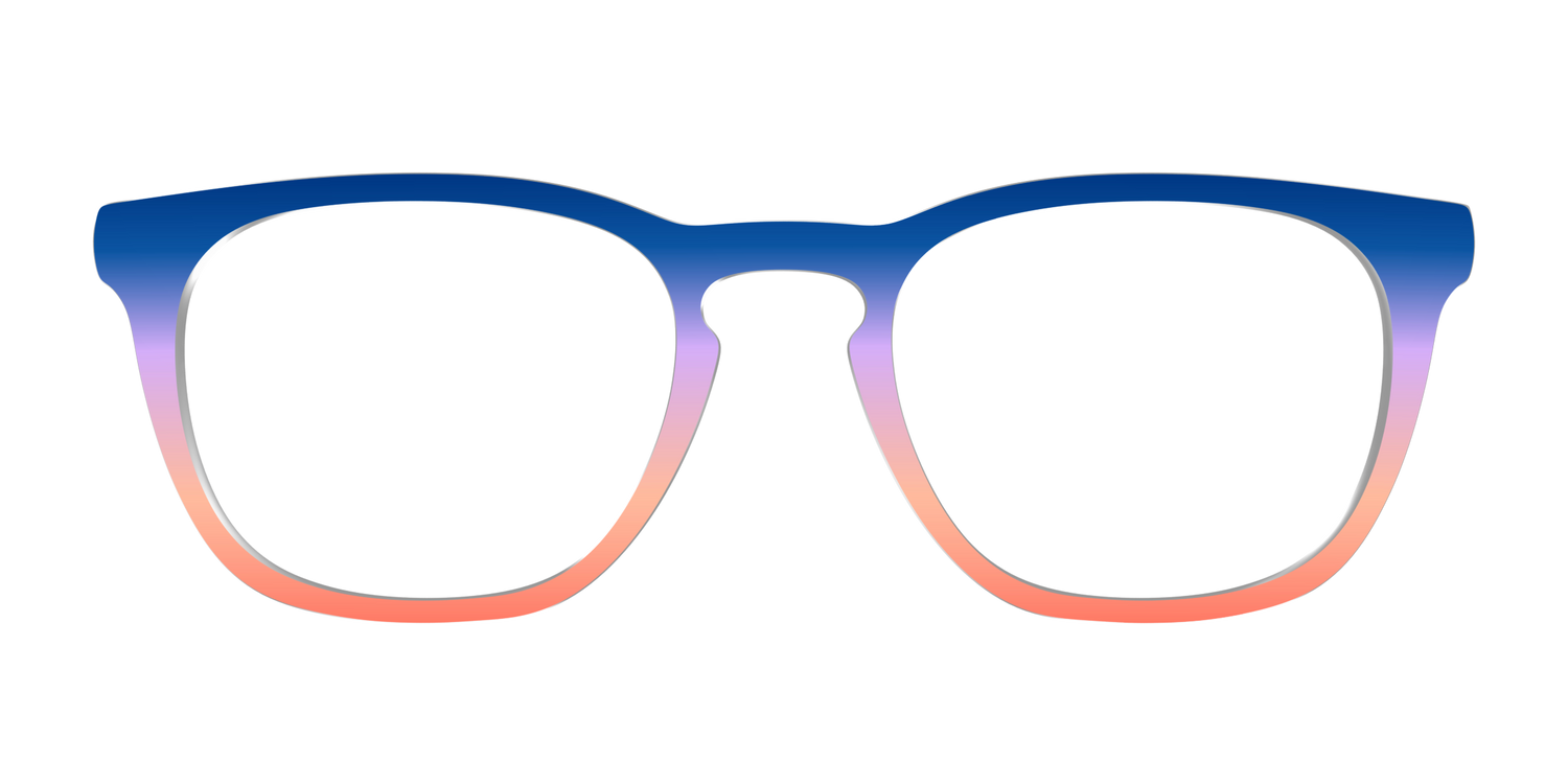 The Sundown Gradient - Front Top Image - Pair Eyewear