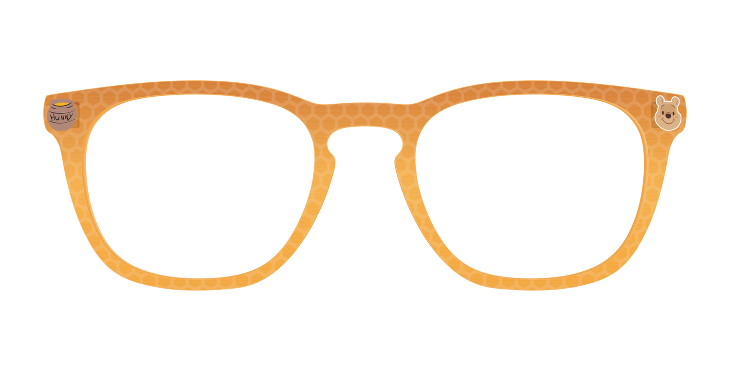 Time for Hunny Crystal Honeycomb - Front Top Image - Pair Eyewear