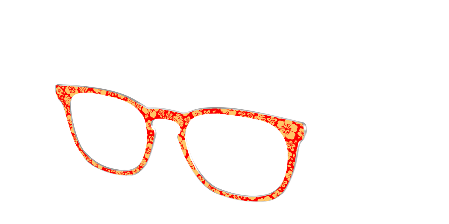 The Tropical Floral - Angle Top Image - Pair Eyewear