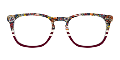 The Varsity Patches Split - Front Top Thumbnail - Pair Eyewear