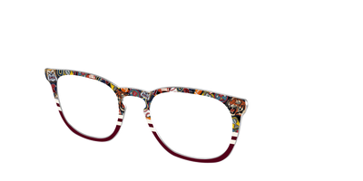 The Varsity Patches Split - Angle Top Thumbnail - Pair Eyewear