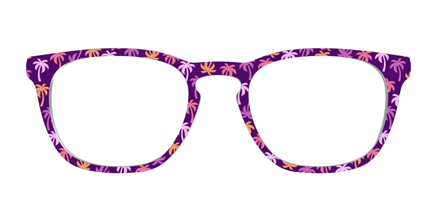 The Violet Palm Trees - Front Top Image - Pair Eyewear