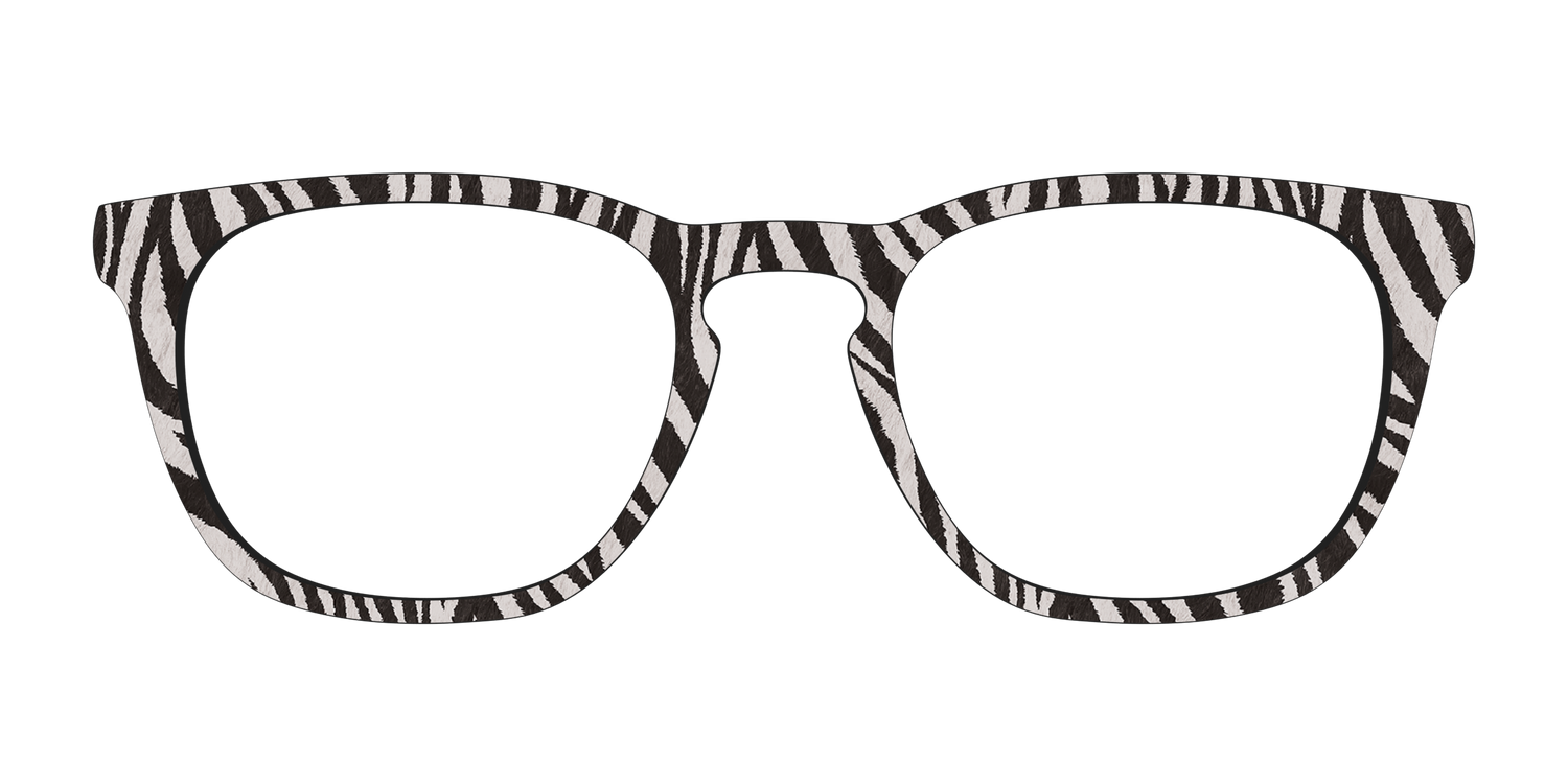 The Zebra Stripes - Front Top Image - Pair Eyewear