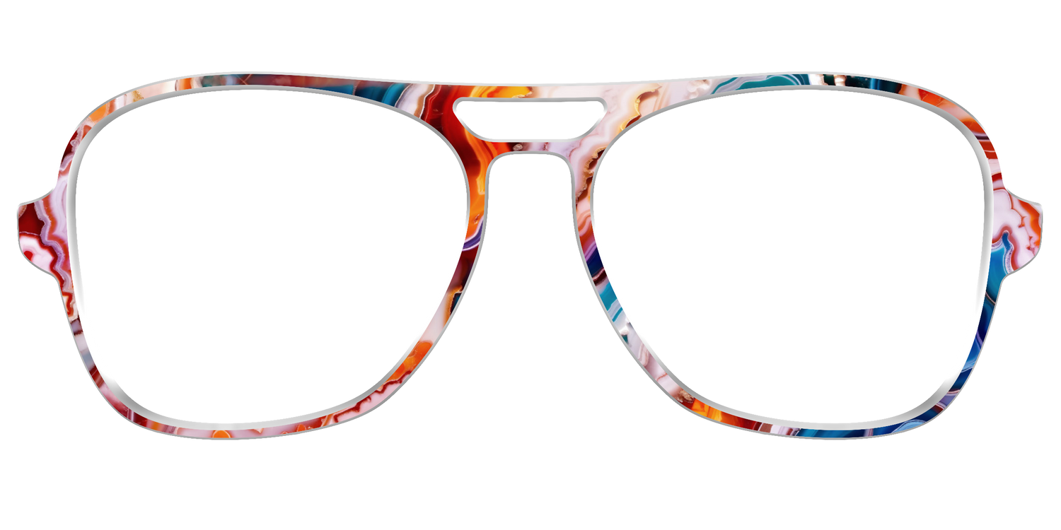 The Abroad Agate - Front Top Image - Pair Eyewear