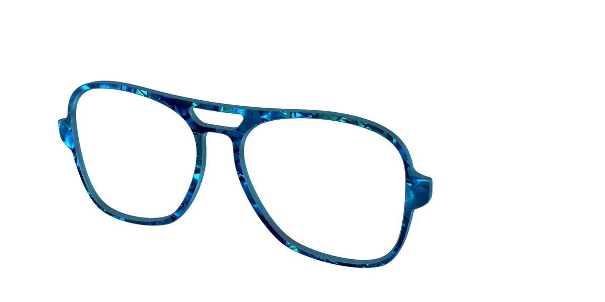 The Alexandrite Pearl Marble - Angle Top Image - Pair Eyewear