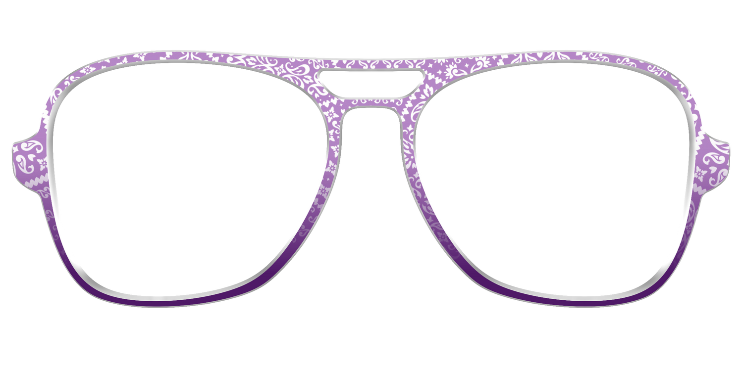 The Amethyst Patchwork - Front Top Image - Pair Eyewear
