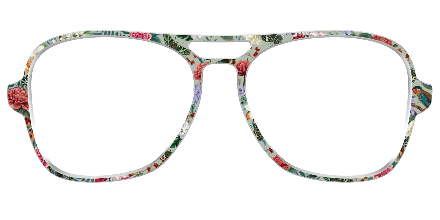 The Antique Floral - Front Top Image - Pair Eyewear