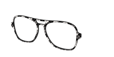 The B&W Plaid - Angle Top Thumbnail - Pair Eyewear