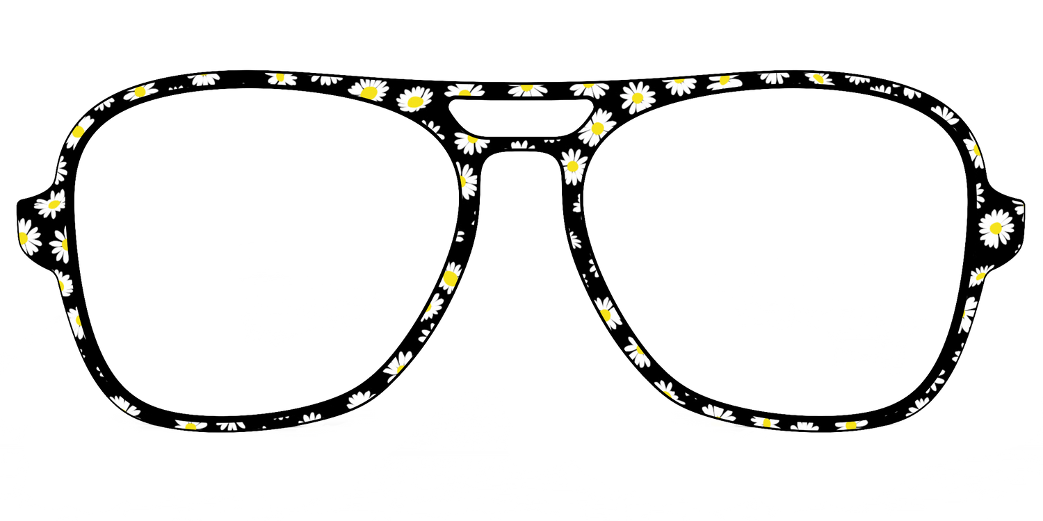 The Black Daisy - Front Top Image - Pair Eyewear