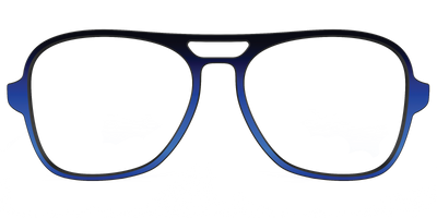 The Black to Blueberry Gradient - Front Top Thumbnail - Pair Eyewear