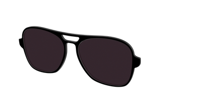 The Black with Urban Explorer lens - Angle Top Thumbnail - Pair Eyewear