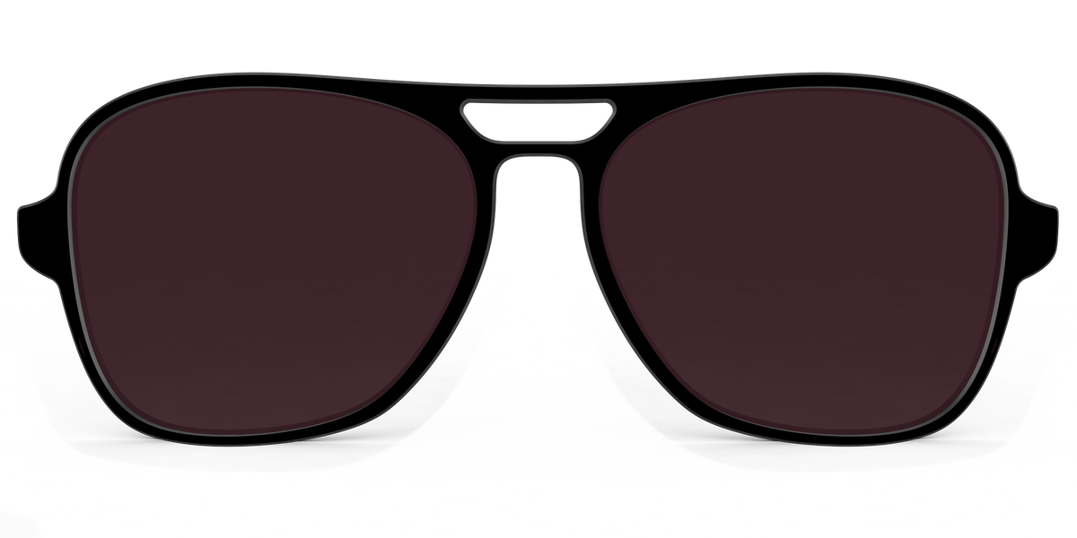 The Black with Water lens - Front Top Image - Pair Eyewear