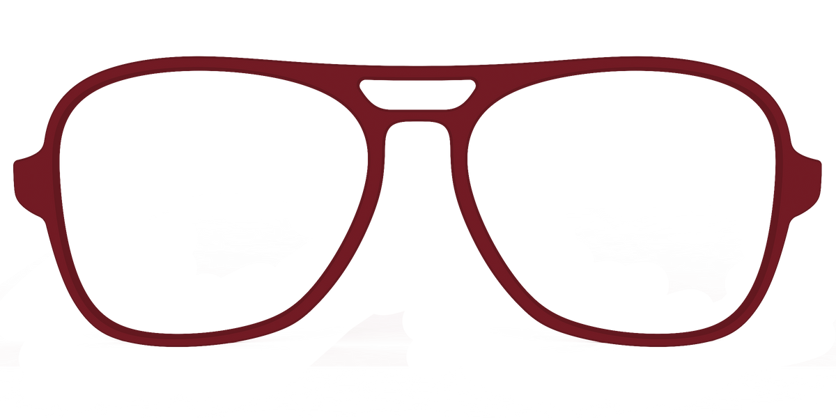 The Burgundy - Front Top Image - Pair Eyewear