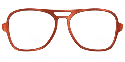 The Burnt Orange Shimmer - Front Top Thumbnail - Pair Eyewear