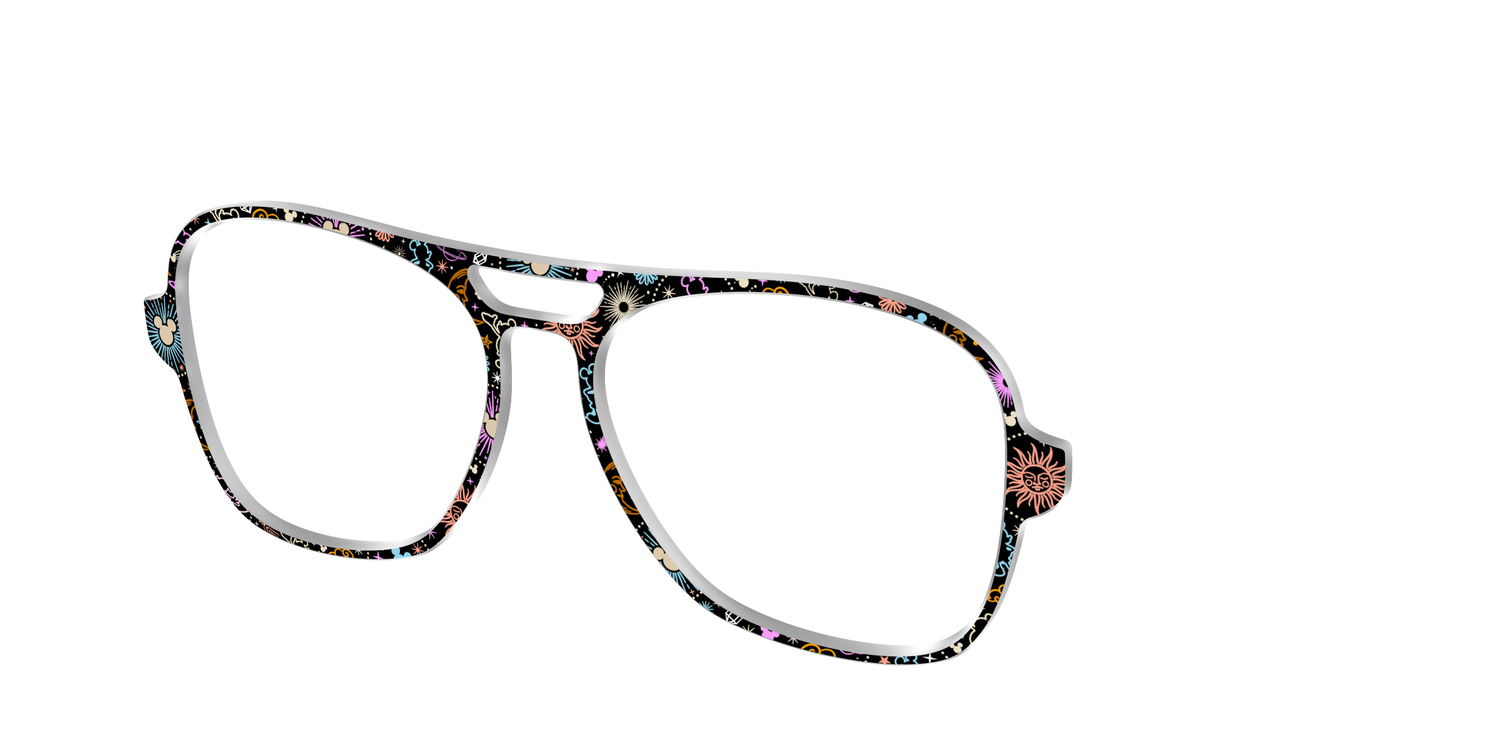 The Celestial Mickey - Angle Top Image - Pair Eyewear