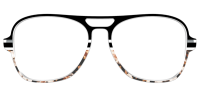 The Chic Tortoise Crystal Split - Front Top Thumbnail - Pair Eyewear
