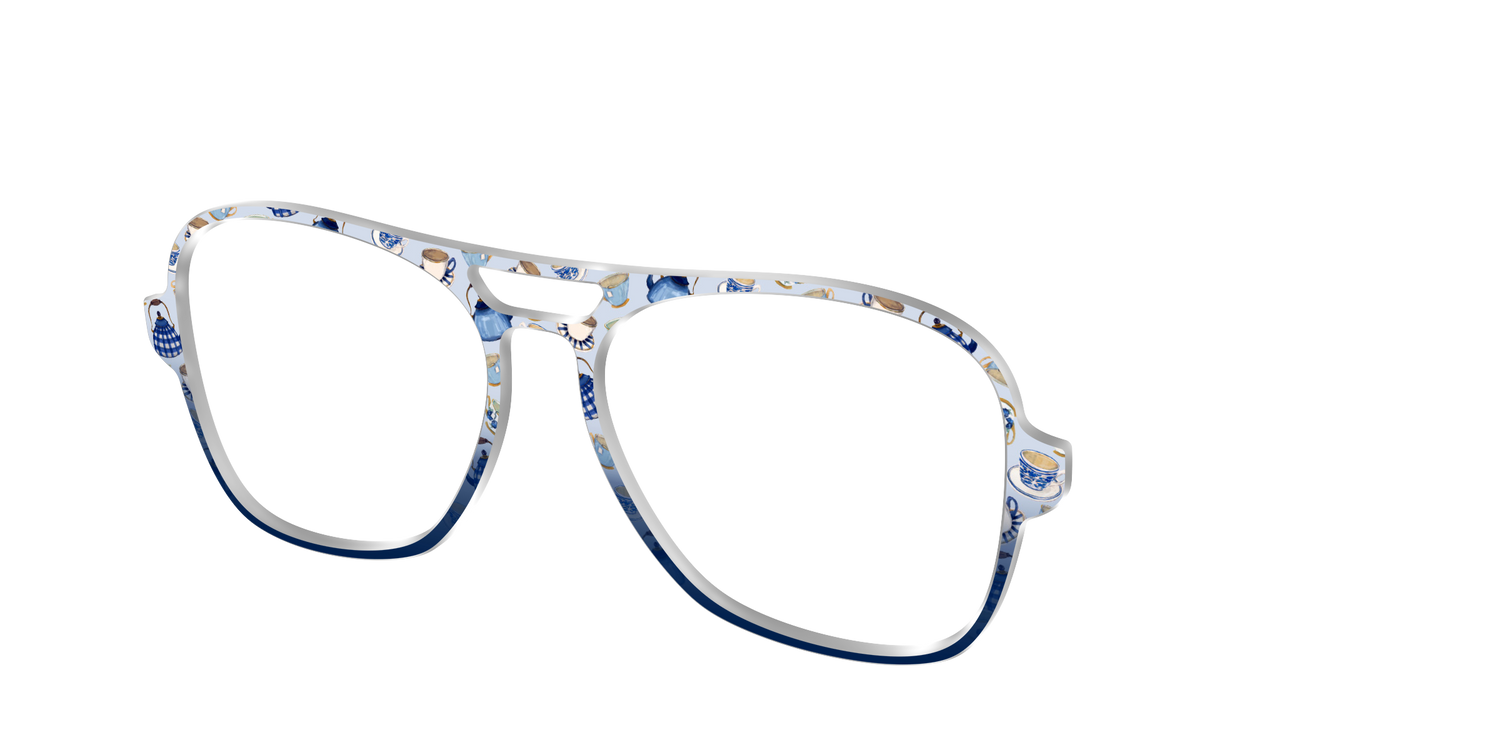The Cozy Teacups - Angle Top Image - Pair Eyewear