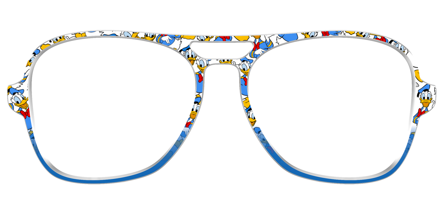 The Donald Duck - Front Top Image - Pair Eyewear