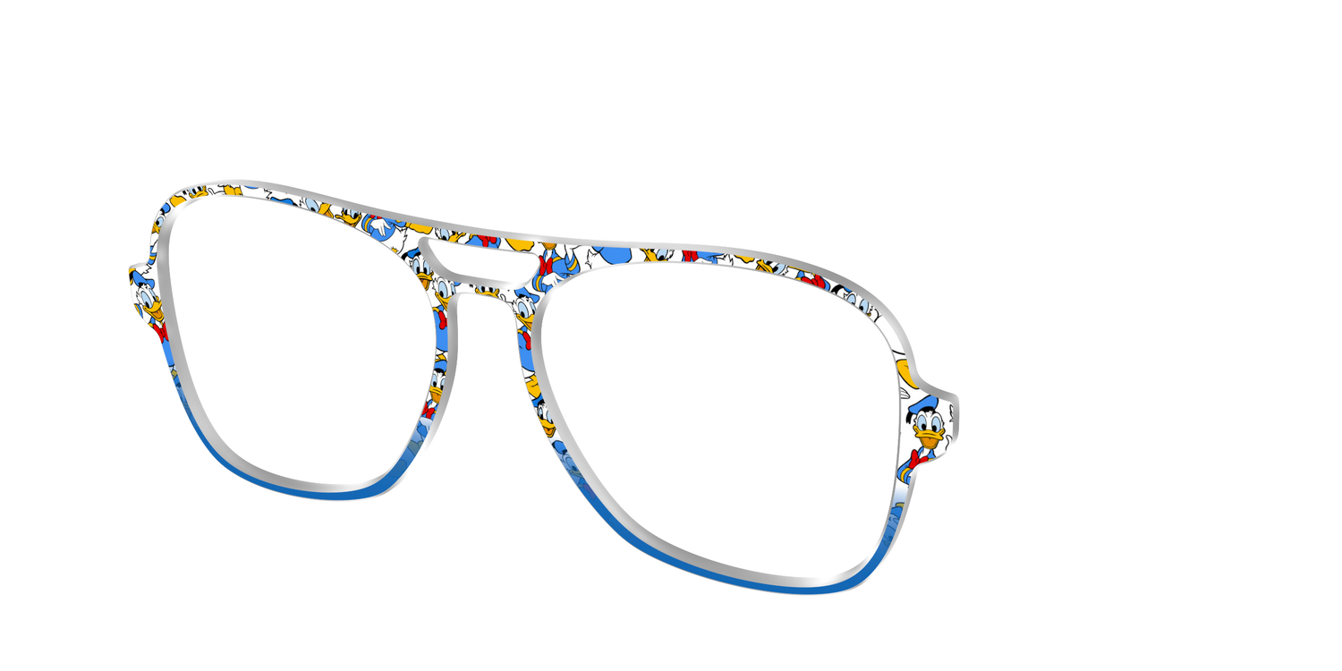 The Donald Duck - Angle Top Image - Pair Eyewear