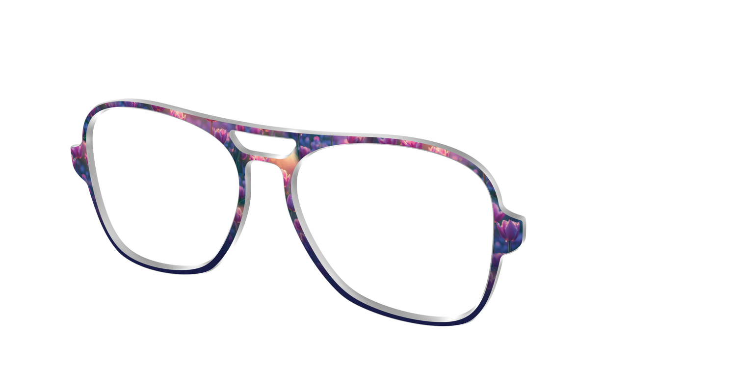 The Ethereal Blooms - Angle Top Image - Pair Eyewear