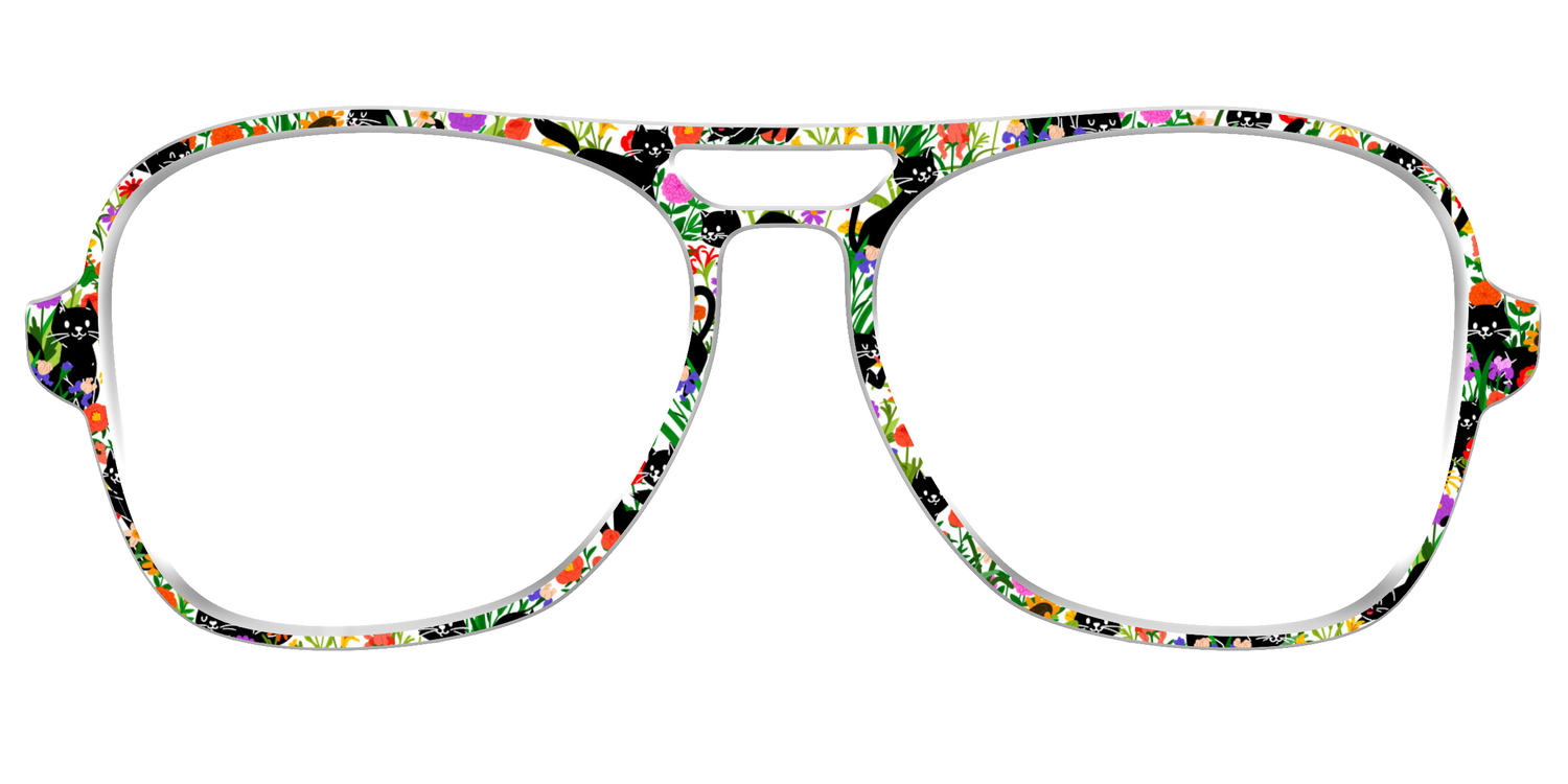 The Feline Flowers - Front Top Image - Pair Eyewear