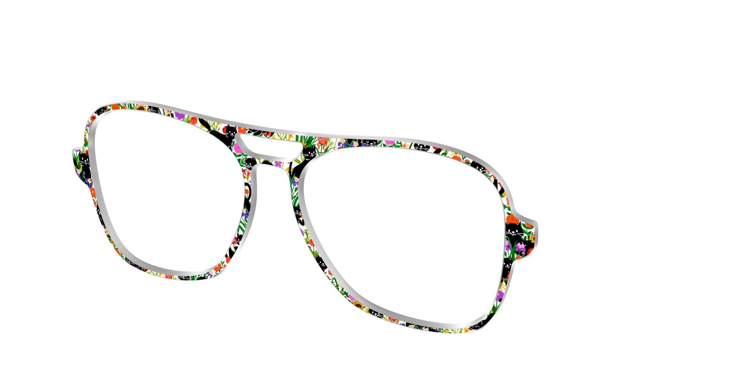 The Feline Flowers - Angle Top Image - Pair Eyewear