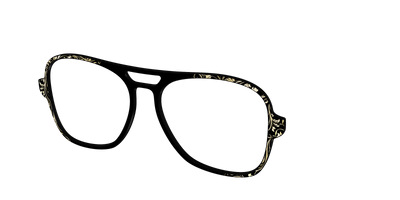 The Gold Foil Vines - Angle Top Thumbnail - Pair Eyewear