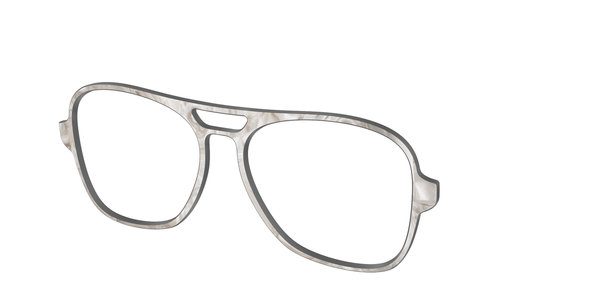The Gray Marble - Angle Top Image - Pair Eyewear