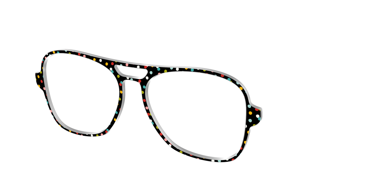 The Holiday Dots - Angle Top Image - Pair Eyewear