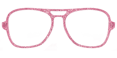 The Hot Pink Sparkle - Front Top Thumbnail - Pair Eyewear