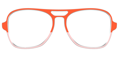 The Jasper & Venetian Pink Split - Front Top Thumbnail - Pair Eyewear