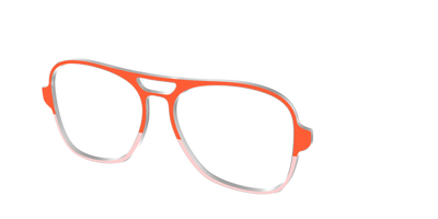The Jasper & Venetian Pink Split - Angle Top Thumbnail - Pair Eyewear