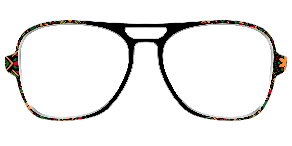 The Kwanzaa Medallion - Front Top Image - Pair Eyewear