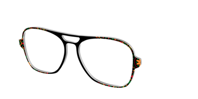 The Kwanzaa Medallion - Angle Top Thumbnail - Pair Eyewear