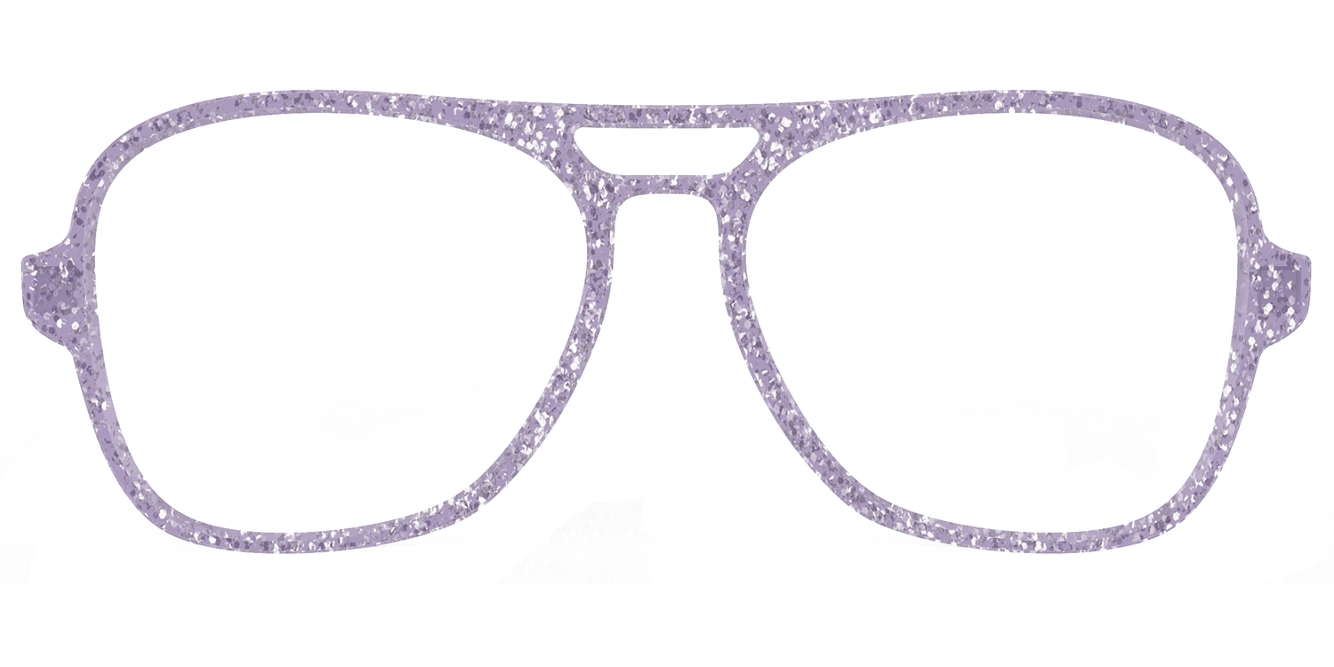 The Lavender Sparkle - Front Top Image - Pair Eyewear