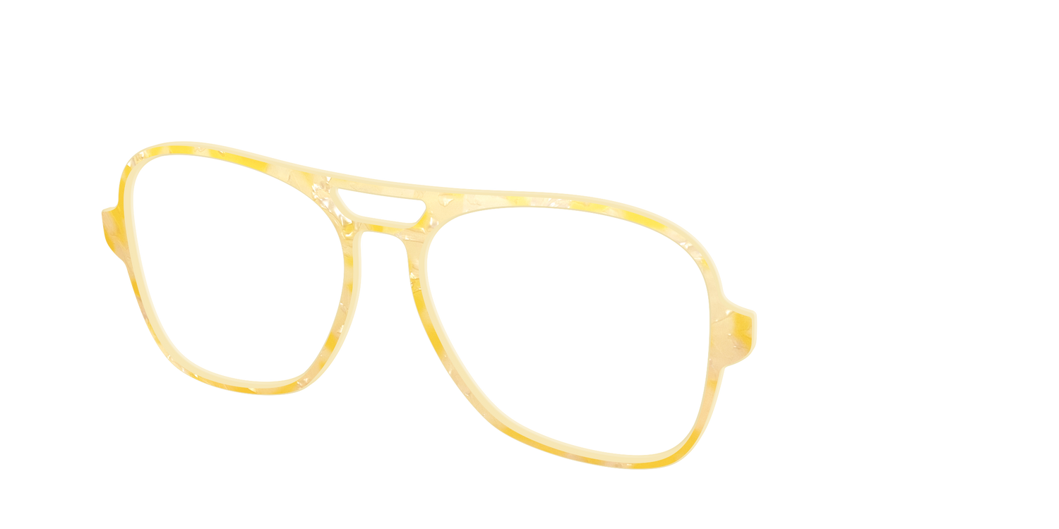 The Limoncello Pearl Marble - Angle Top Image - Pair Eyewear