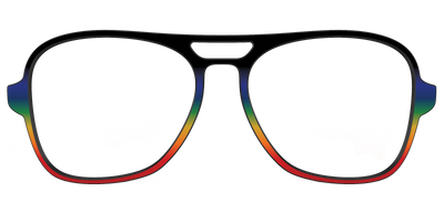 The Love Wins Gradient - Front Top Thumbnail - Pair Eyewear